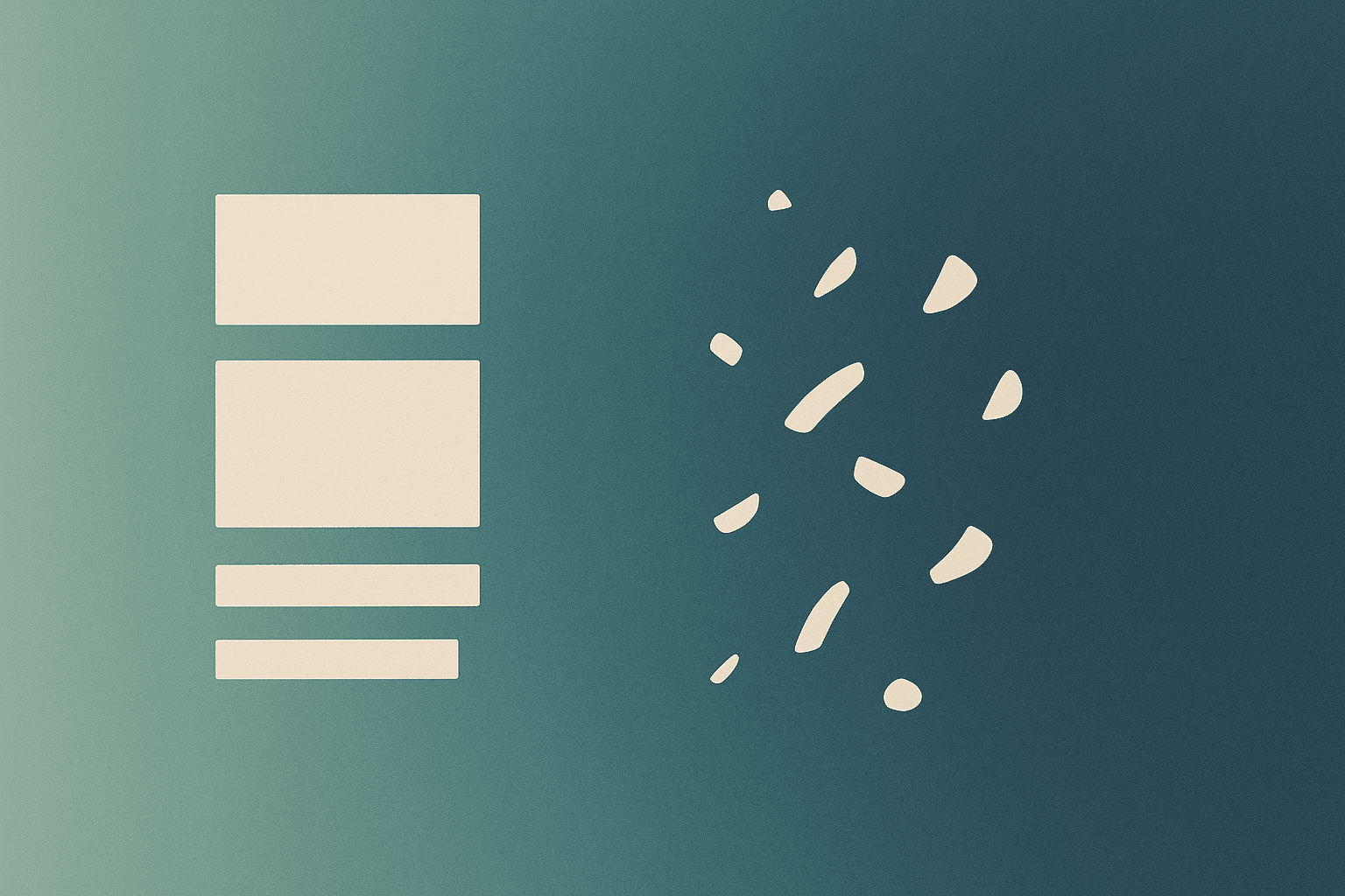 Abstract visualization showing writing style shifting across different communication contexts